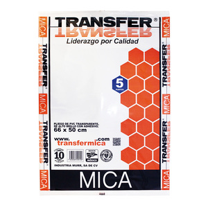 MICA CONTAC TRANSFER / 5 PUNTOS / 66X50 CM / PAQUETE CON 10 HOJAS | MICA  AUTOADHERIBLE