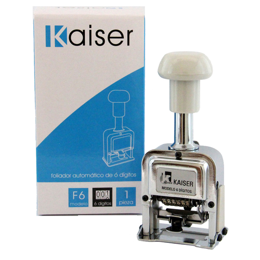 FOLIADOR KAISER AUTOMATICO 6 DIGITOS PZ1 | UNCATEGORIZED