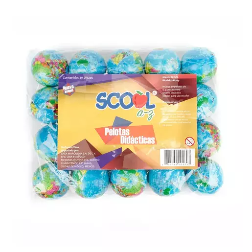 PELOTA PU SCOOL MAPAMUNDI BOL20 UNCATEGORIZED